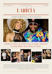 larrica - stop writing love songs